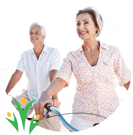 Mother and Daughter Smiling